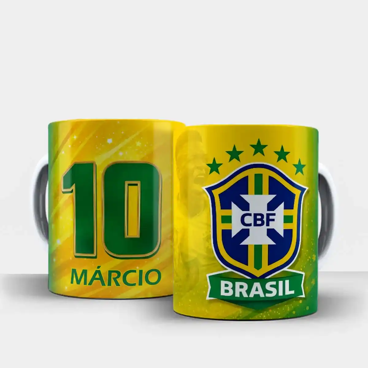 arte para caneca copa do mundo
