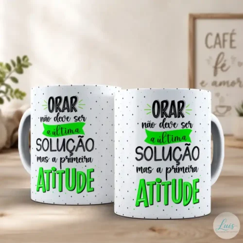 Arte para Caneca Frases Bíblicas – Arquivo Digital Sublimação